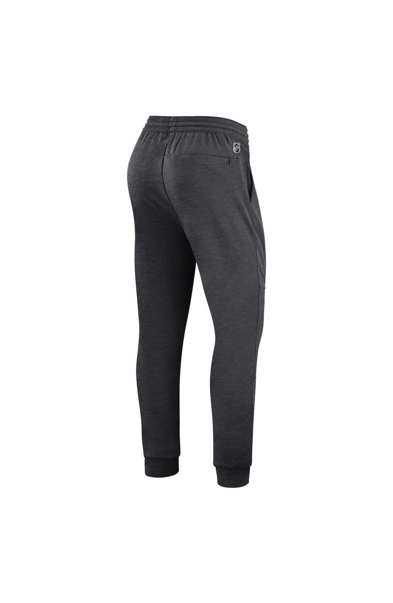 FANATICS Men's Fanatics Branded Heather Charcoal Los Angeles Kings Authentic Pro Road Jogger Sweatpants, Alternate, color, Heather Charcoal