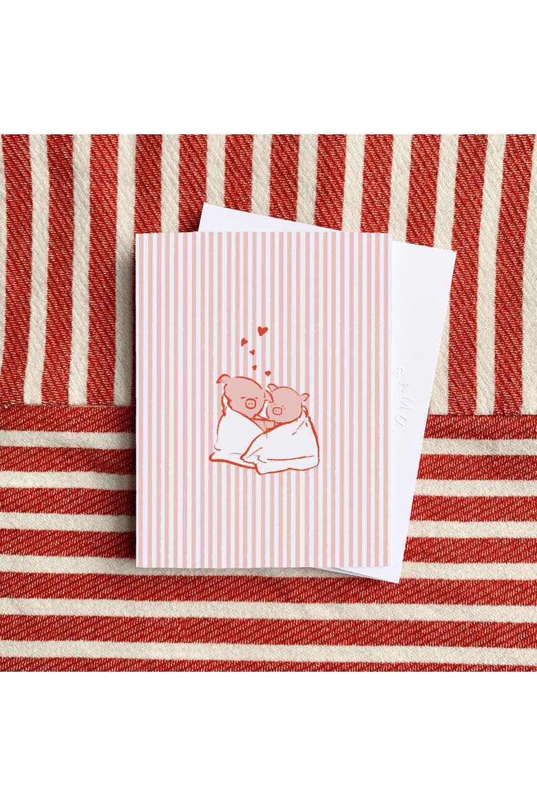 Pigs in a Blanket Greeting Card Pack Set, Alternate, color, Multi-Pack