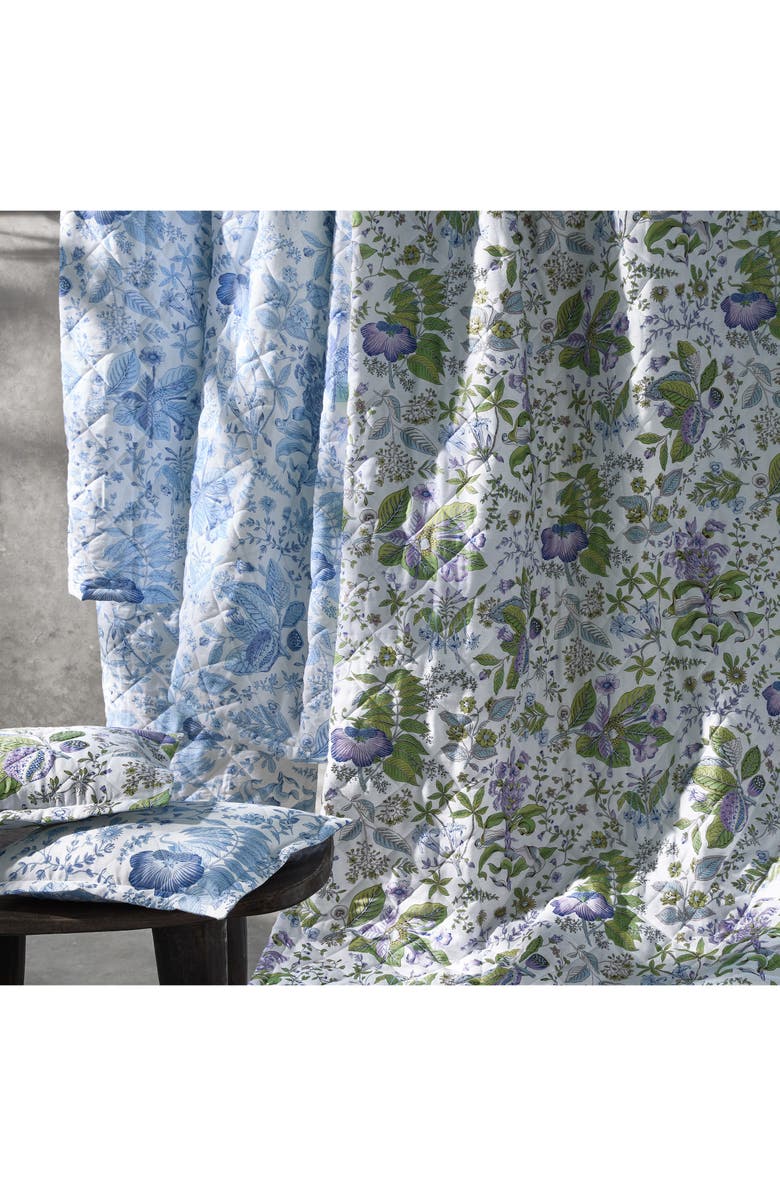 Matouk Pomegranate Linen Duvet Cover, Alternate, color, Lilac