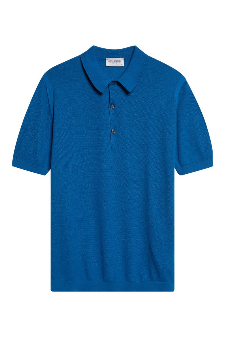 Roth Solid Sweater Polo, Alternate, color, FJORD BLUE