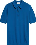 John Smedley Roth Solid Sweater Polo