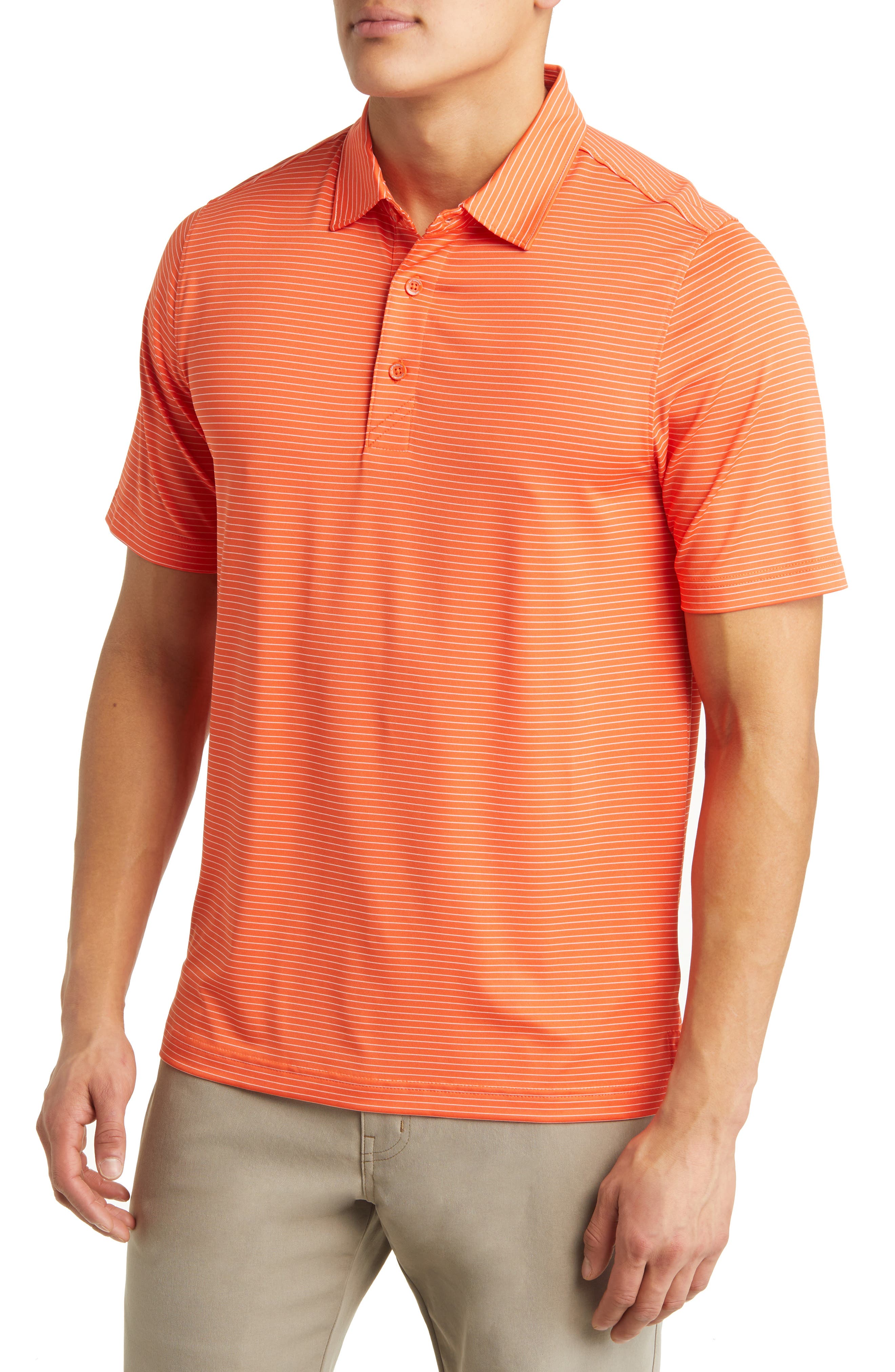 Forge Pencil Stripe Polo