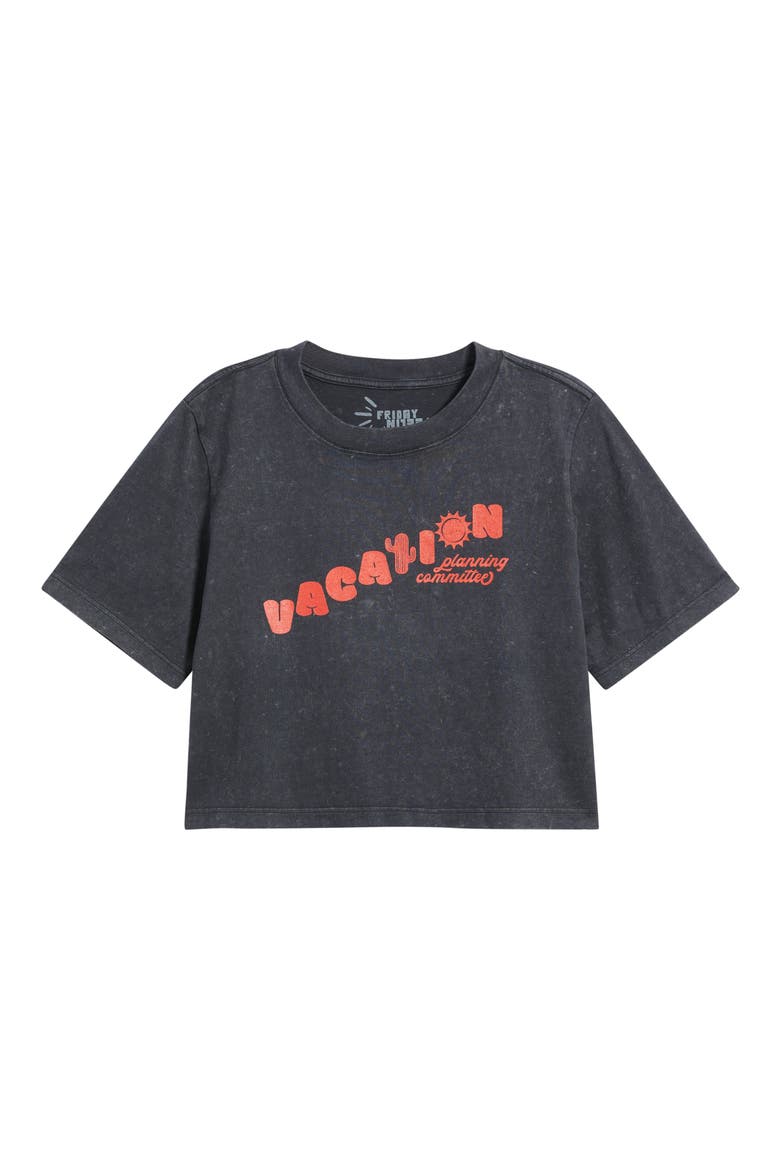 Vacation Planning Committee Graphic T-Shirt, Alternate, color, BLACK STONE