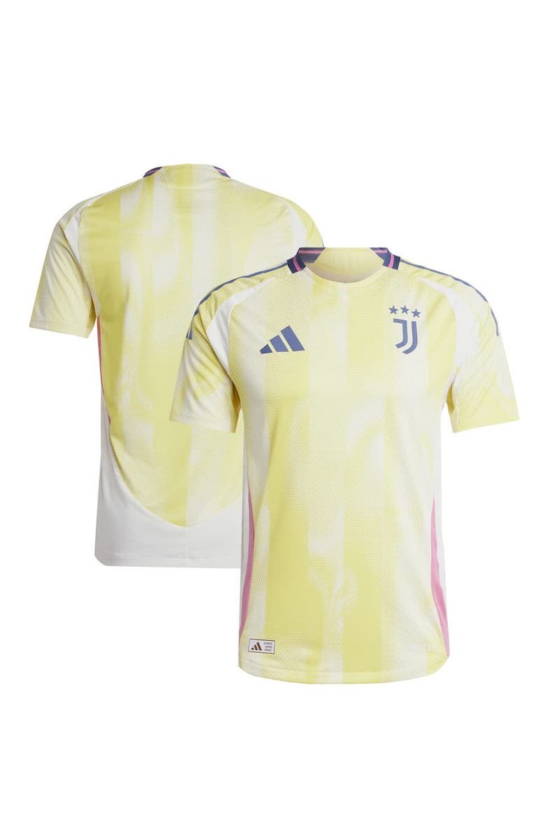 adidas Men's adidas Yellow Juventus 2024/25 Away Authentic Jersey, Main, color, Yellow