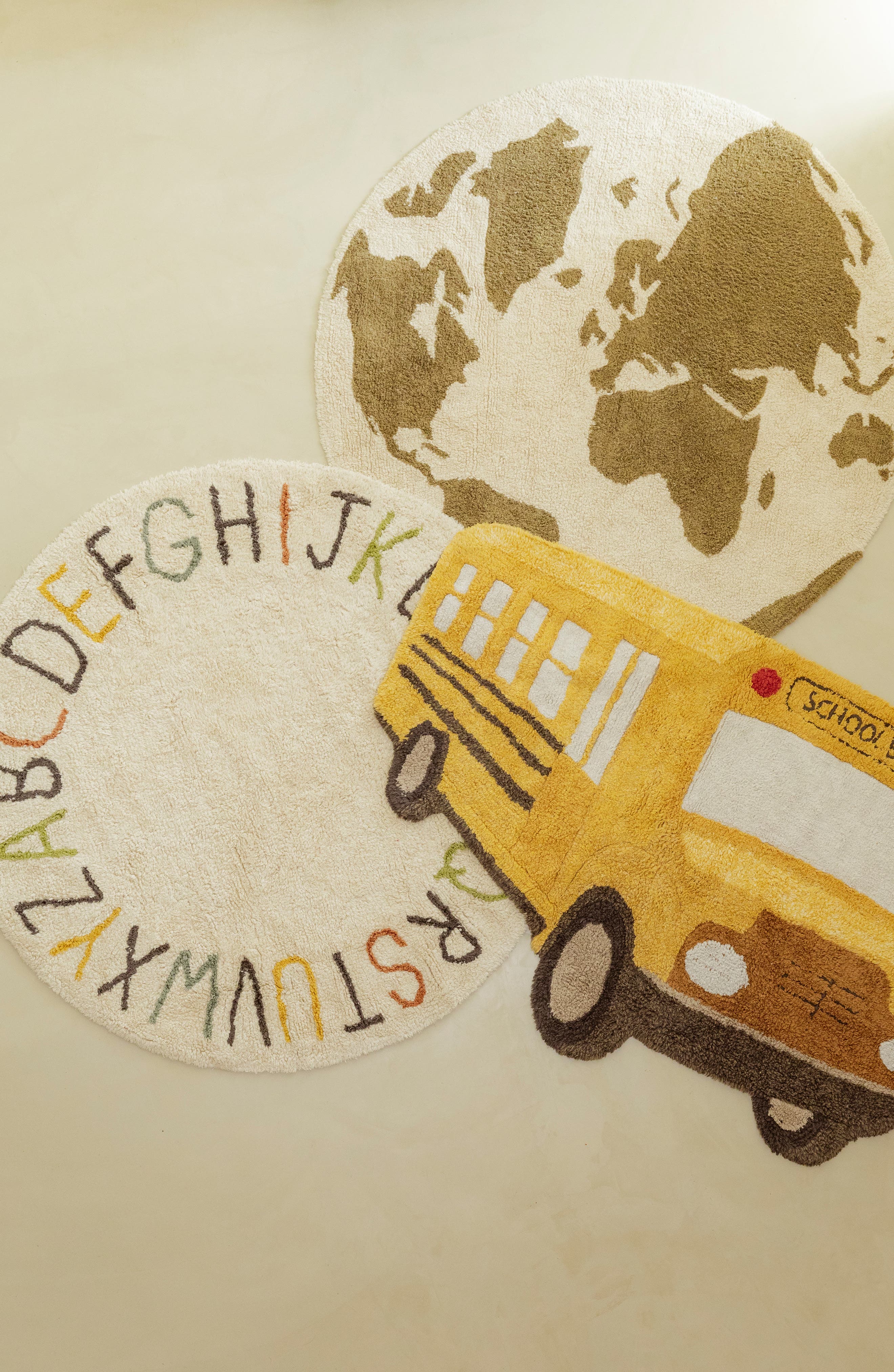 Kids' School Bus Rug | Nordstrom