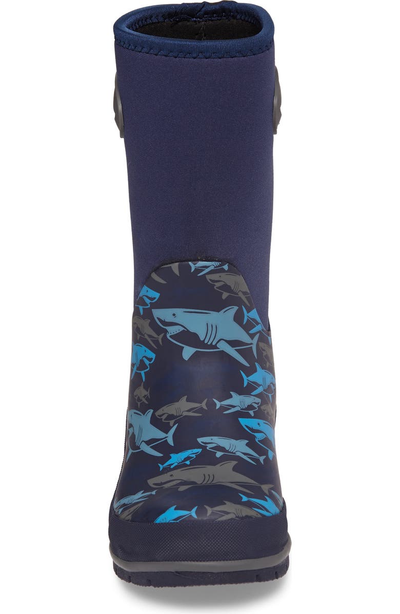 Western Chief Neoprene Shark Attack Waterproof Snow Boot, Alternate, color,