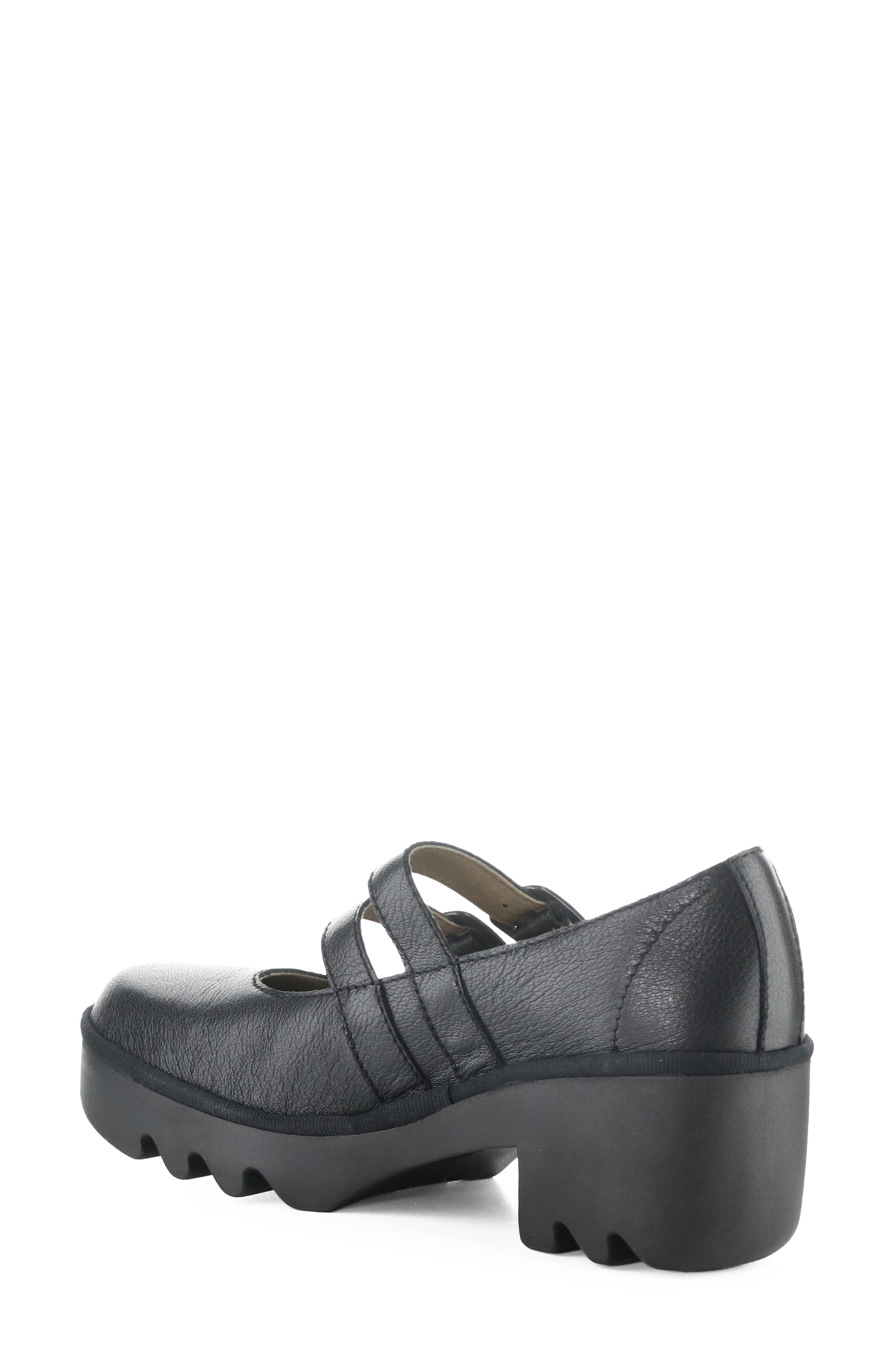 Tibu Leather Mary Jane, Alternate, color, BLACK