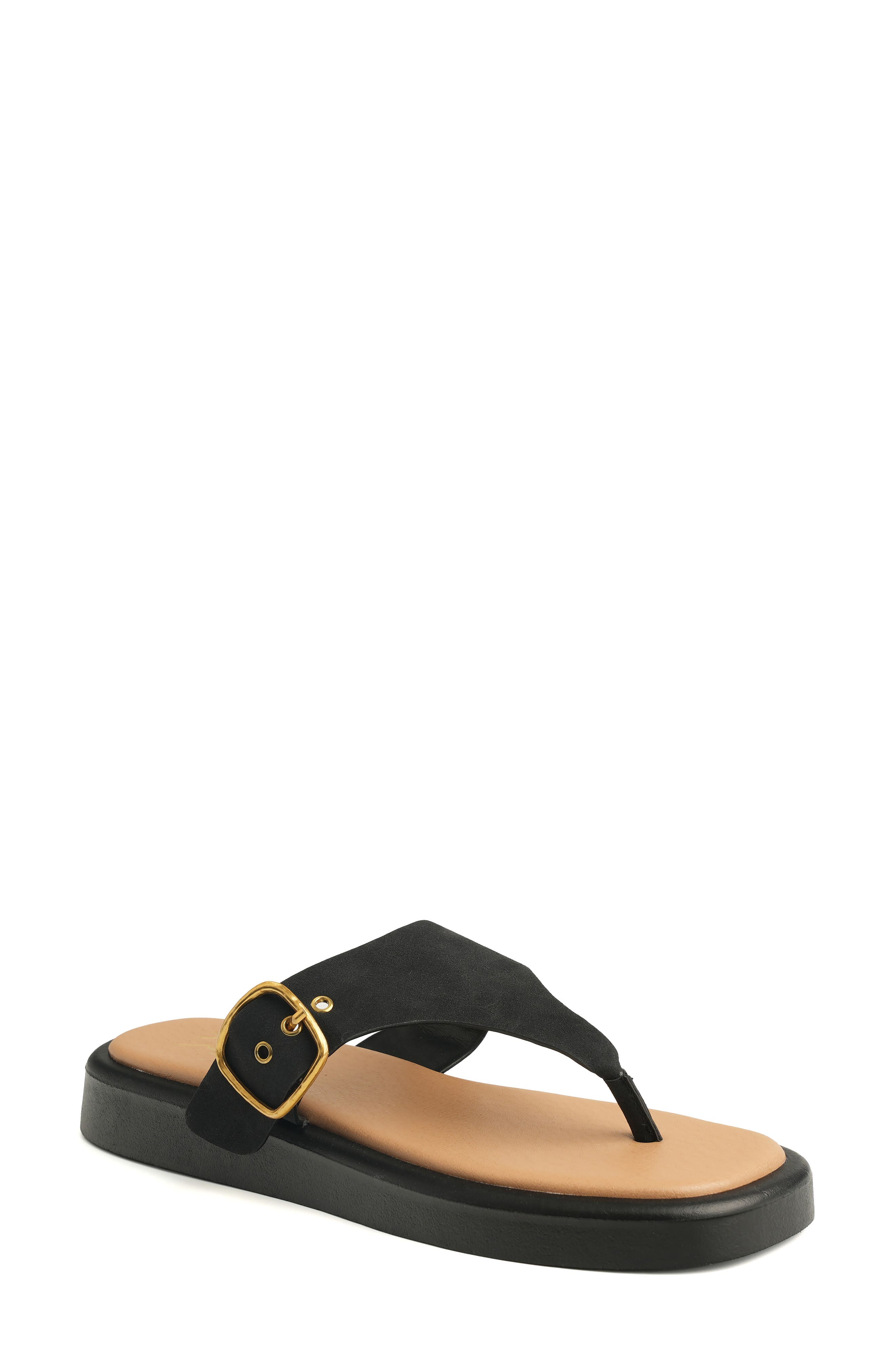 NEW YORK AND COMPANY Jett Platform Wedge Flip Flop