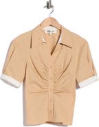 DVF Sheskita Johnny Collar Top