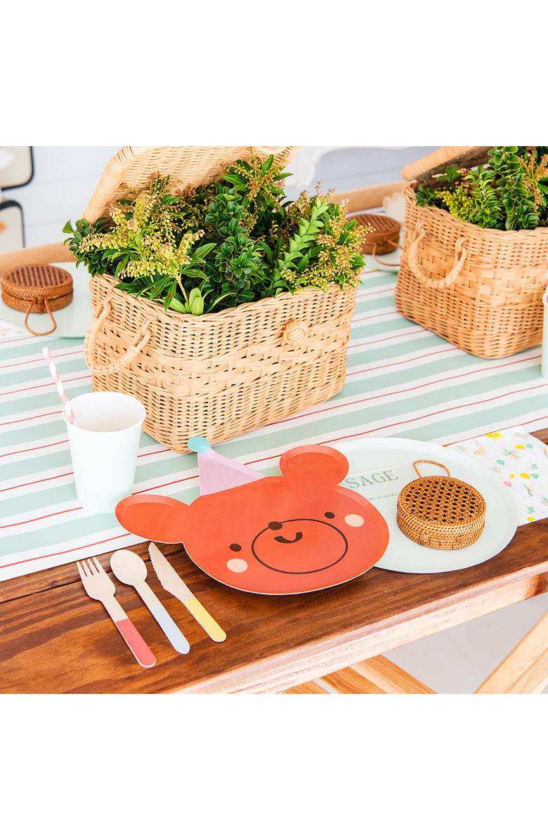 Daydream Society Little Celebrations Monkey Large Plates, Alternate, color, Assorted Pre-Pack