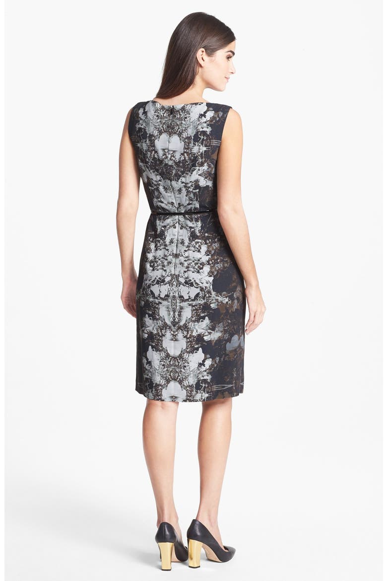HUGO BOSS 'Dinoma' Dress, Alternate, color, ONYX FANTASY