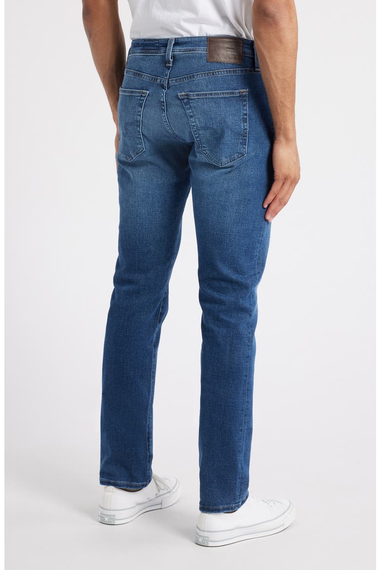 Everett Slim Straight Leg Jeans, Alternate, color, BARNARD