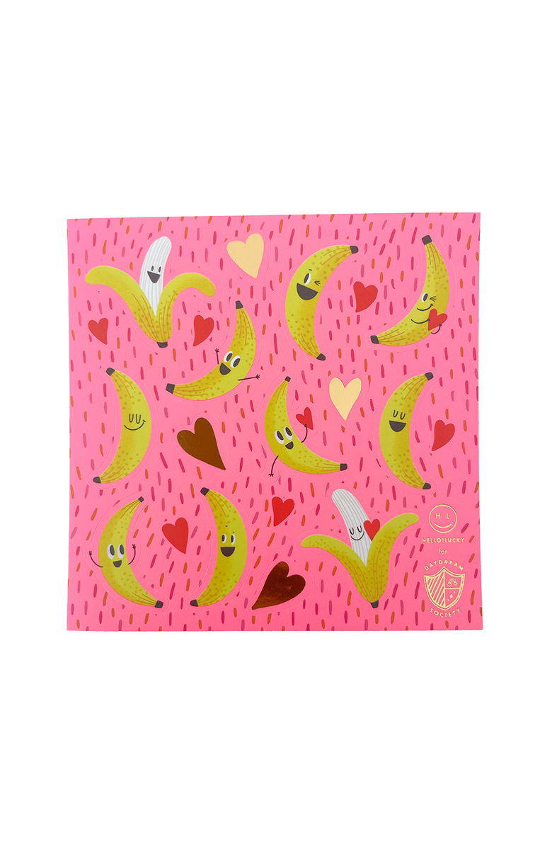 Daydream Society Bananas for You Valentine's Day Favor Set, Alternate, color, Assorted Pre-Pack