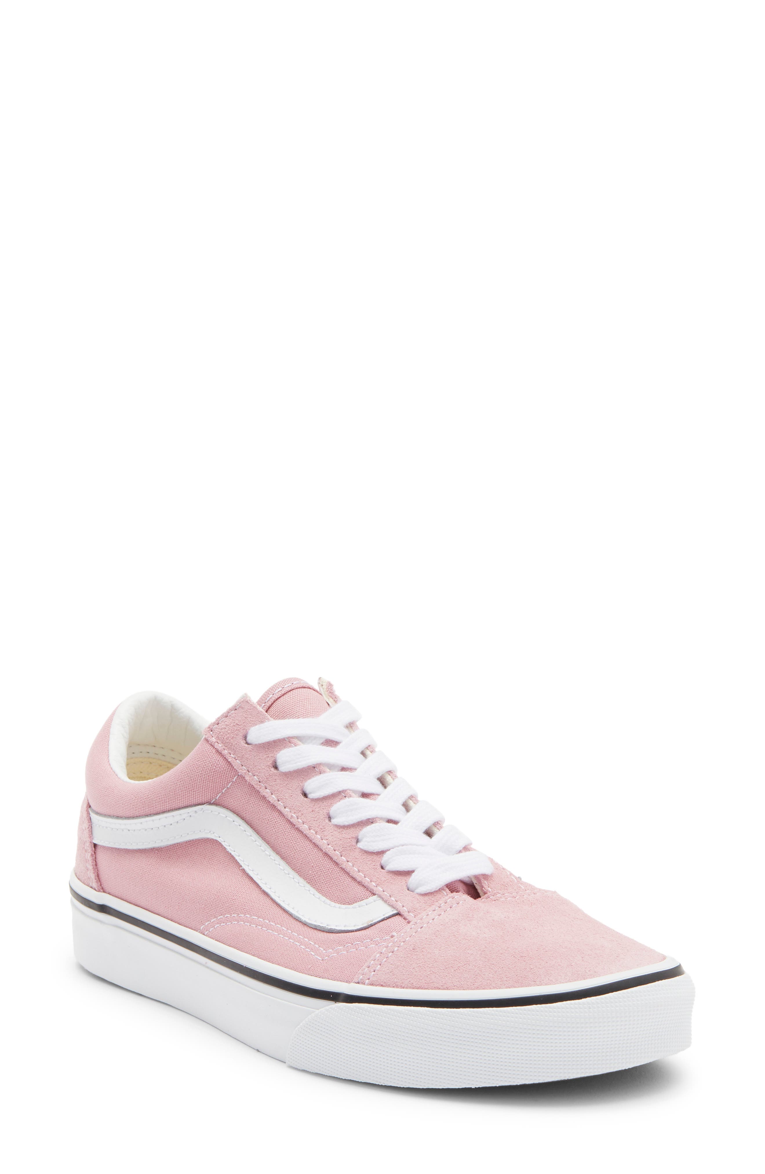 Old Skool Sneaker, Alternate, color, PINK DAWN/TRUE