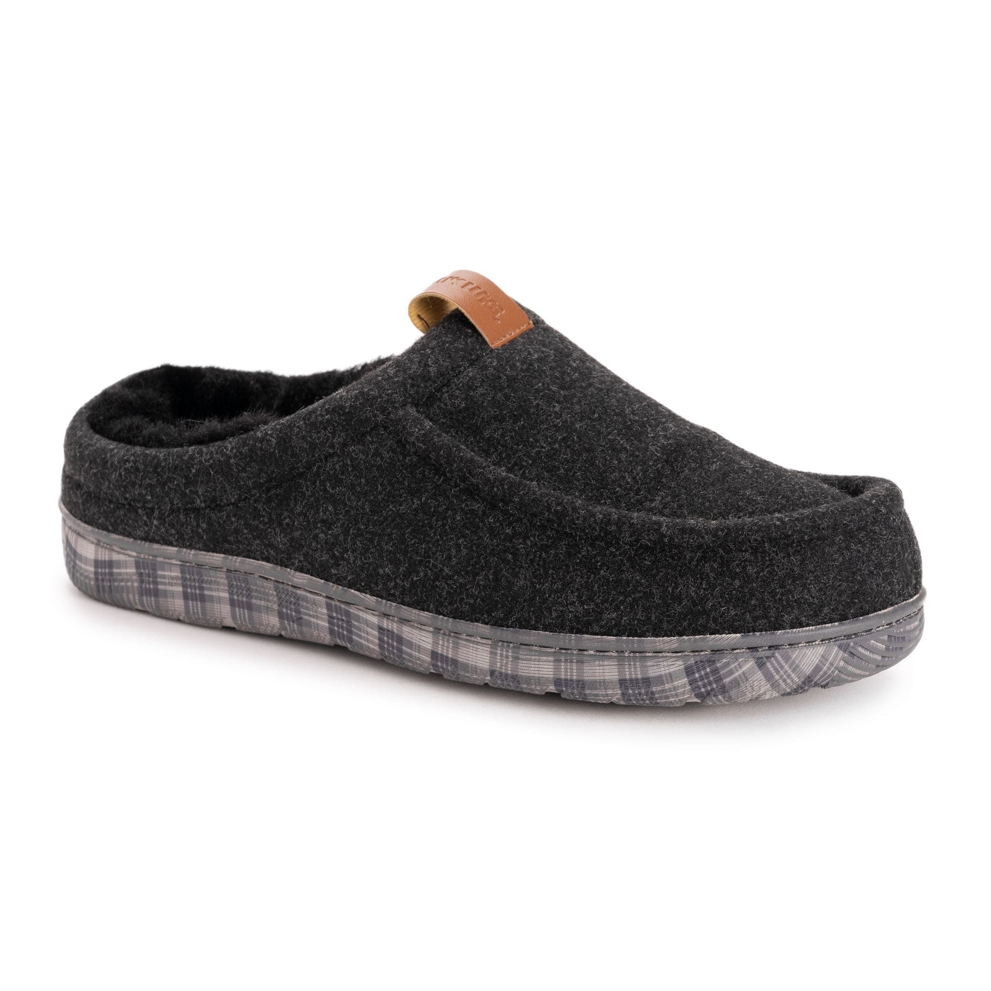 Miles Clog Slipper, Main, color, Heathered Black