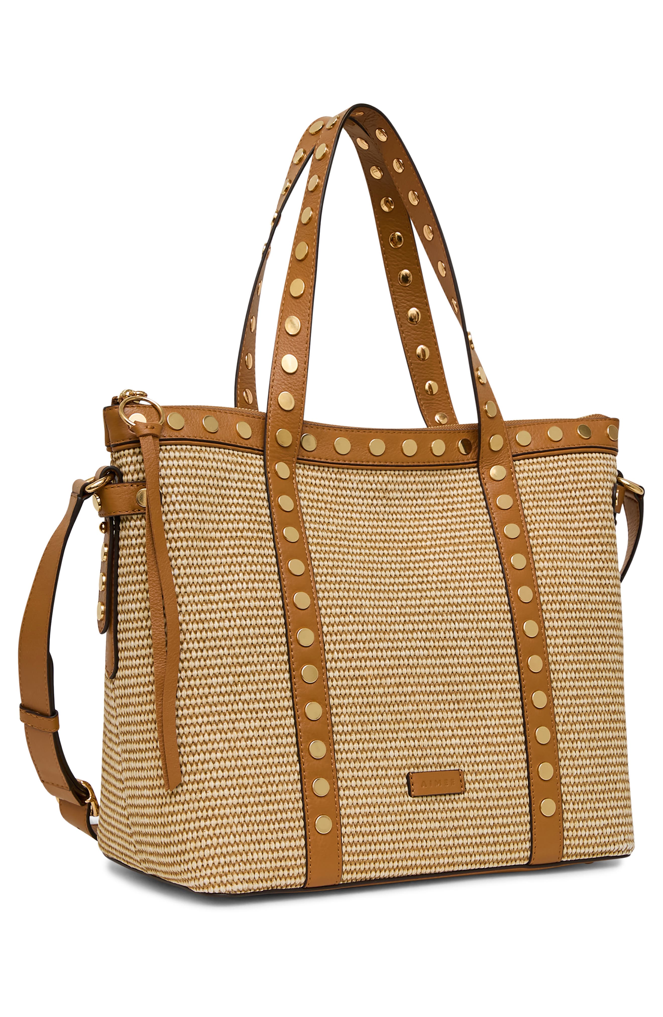 Jagger Tote, Alternate, color, RAFFIA LATTE