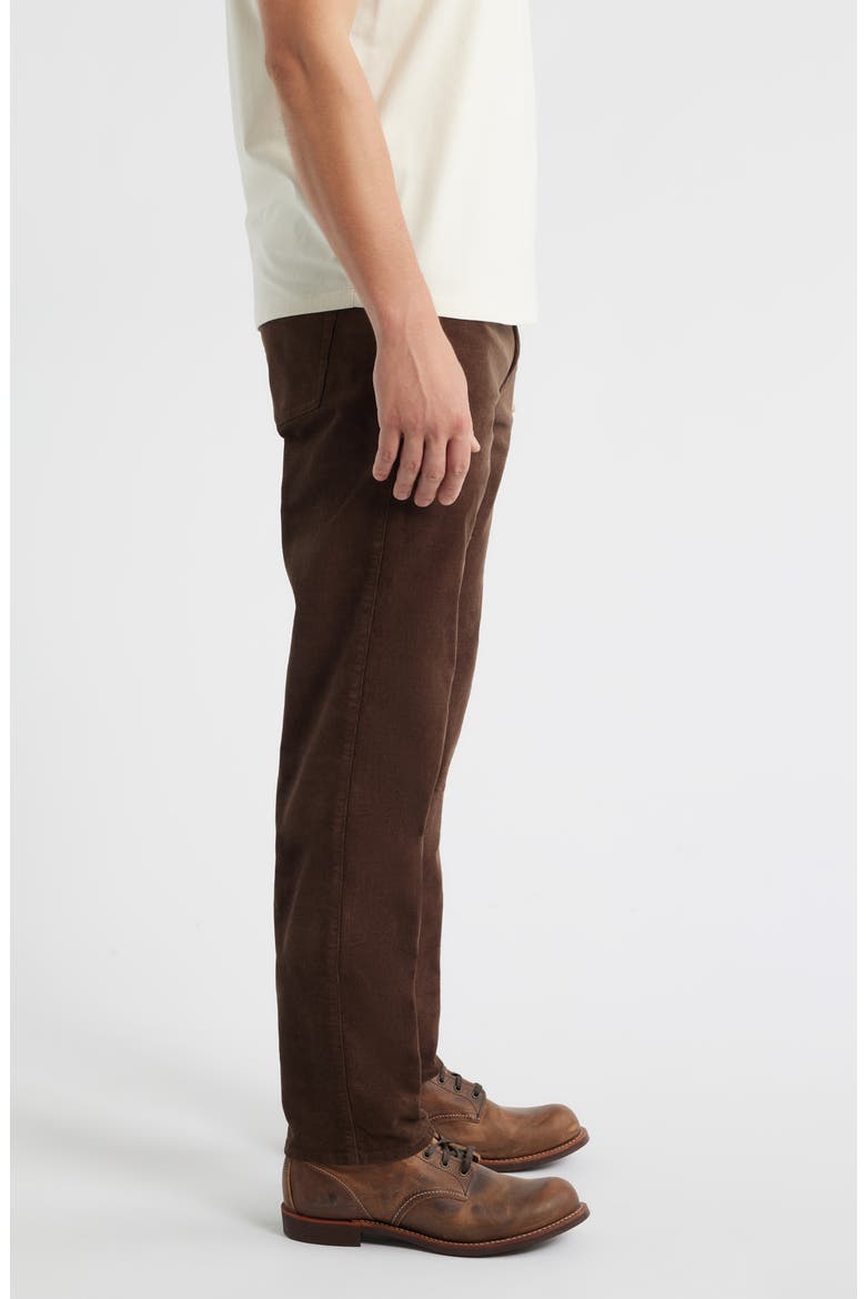 Superior Soft Corduroy 5-Pocket Pants, Alternate, color, FRENCH PRESS