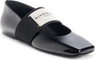 Givenchy Sliced Square Toe Mary Jane Flat