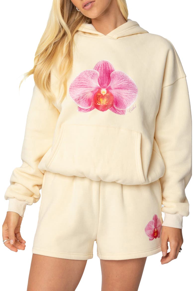 Orchid Babe Hoodie, Main, color, YELLOW