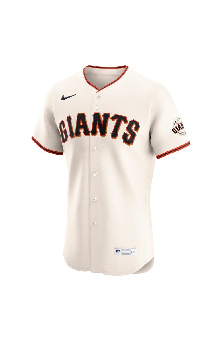 Nike Men's Nike Cream San Francisco Giants Home Elite Jersey, Alternate, color,
