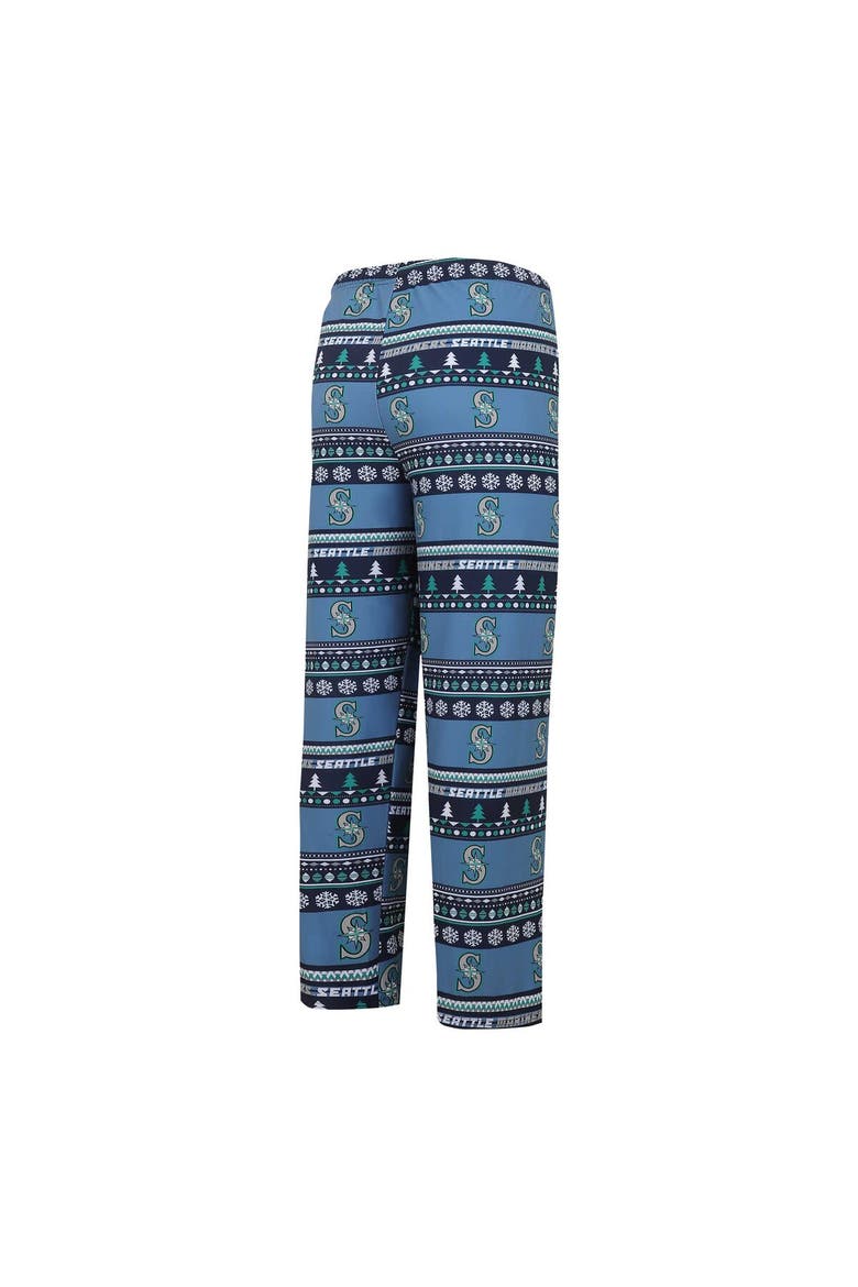 Men's Concepts Sport Navy Seattle Mariners Knit Ugly Sweater Long Sleeve Top & Pants Set, Alternate, color, Navy