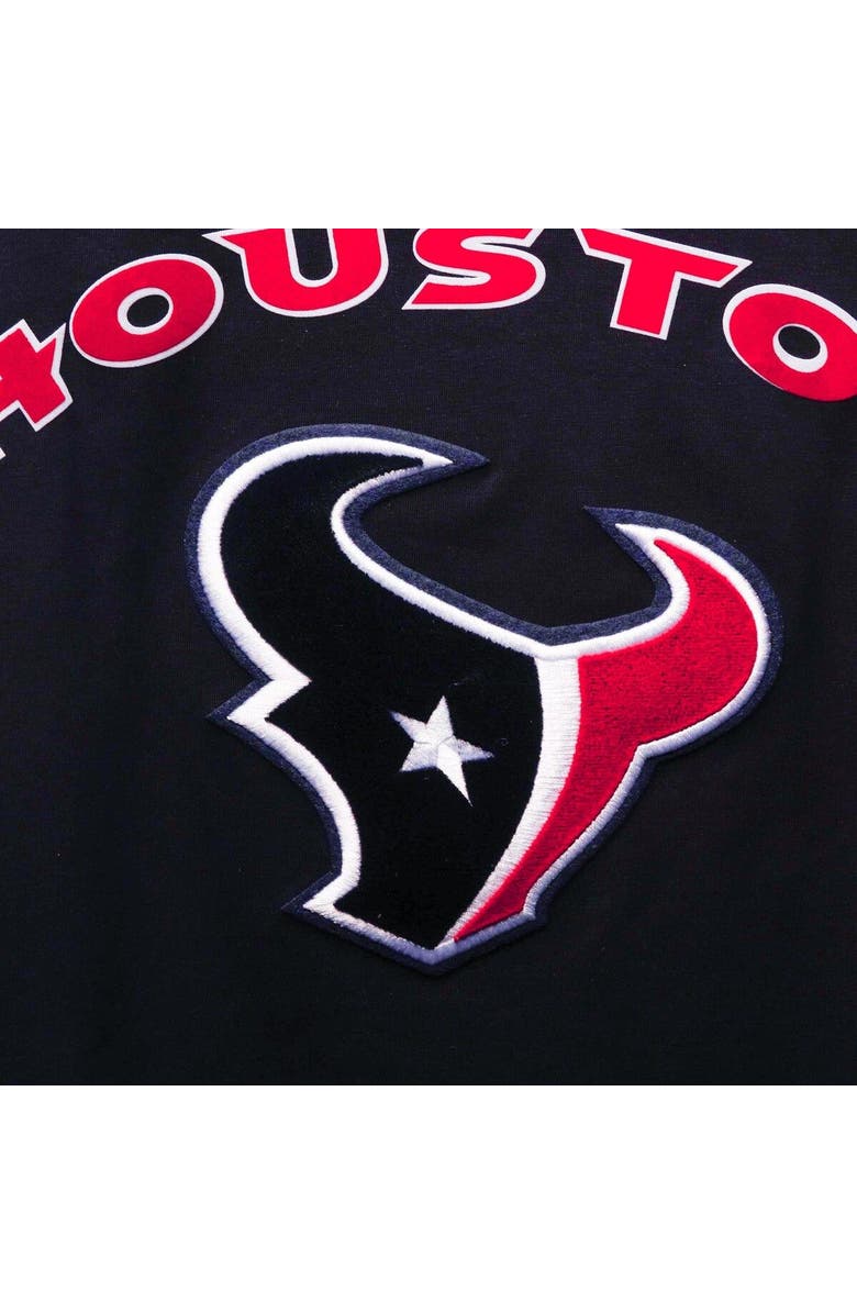 PRO STANDARD Men's Pro Standard Navy Houston Texans Team Classic Bristle Slim-Fit T-Shirt, Alternate, color, Navy