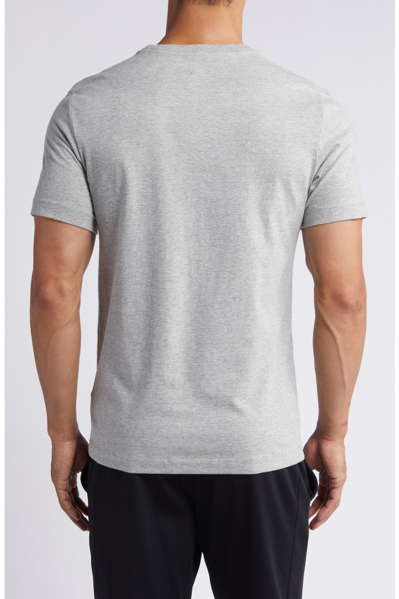 Sportswear Club Crew Neck T-Shirt, Alternate, color, 64 D GR H/BLACK