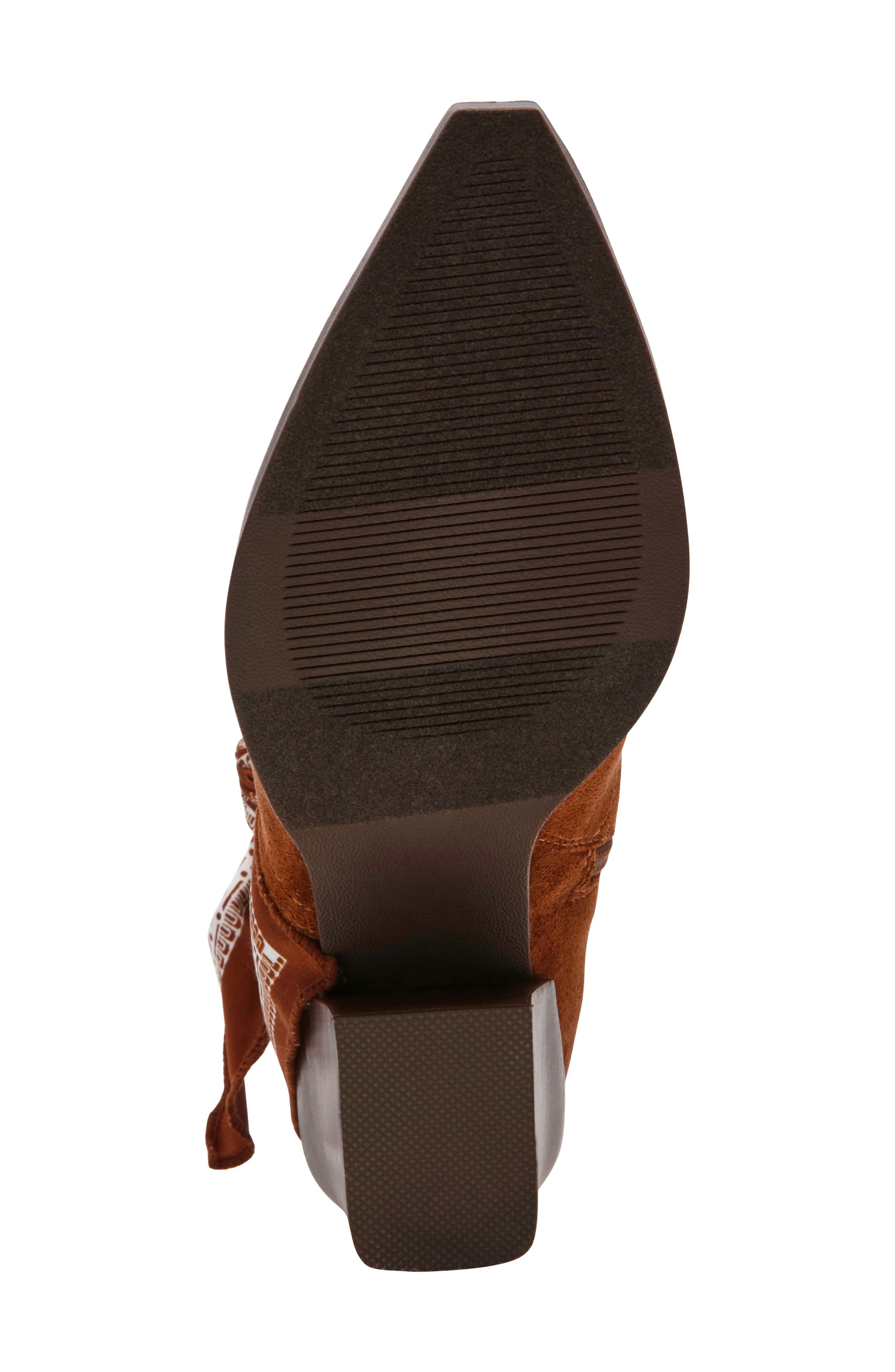 Hessana Bootie, Alternate, color, CHESTNUT
