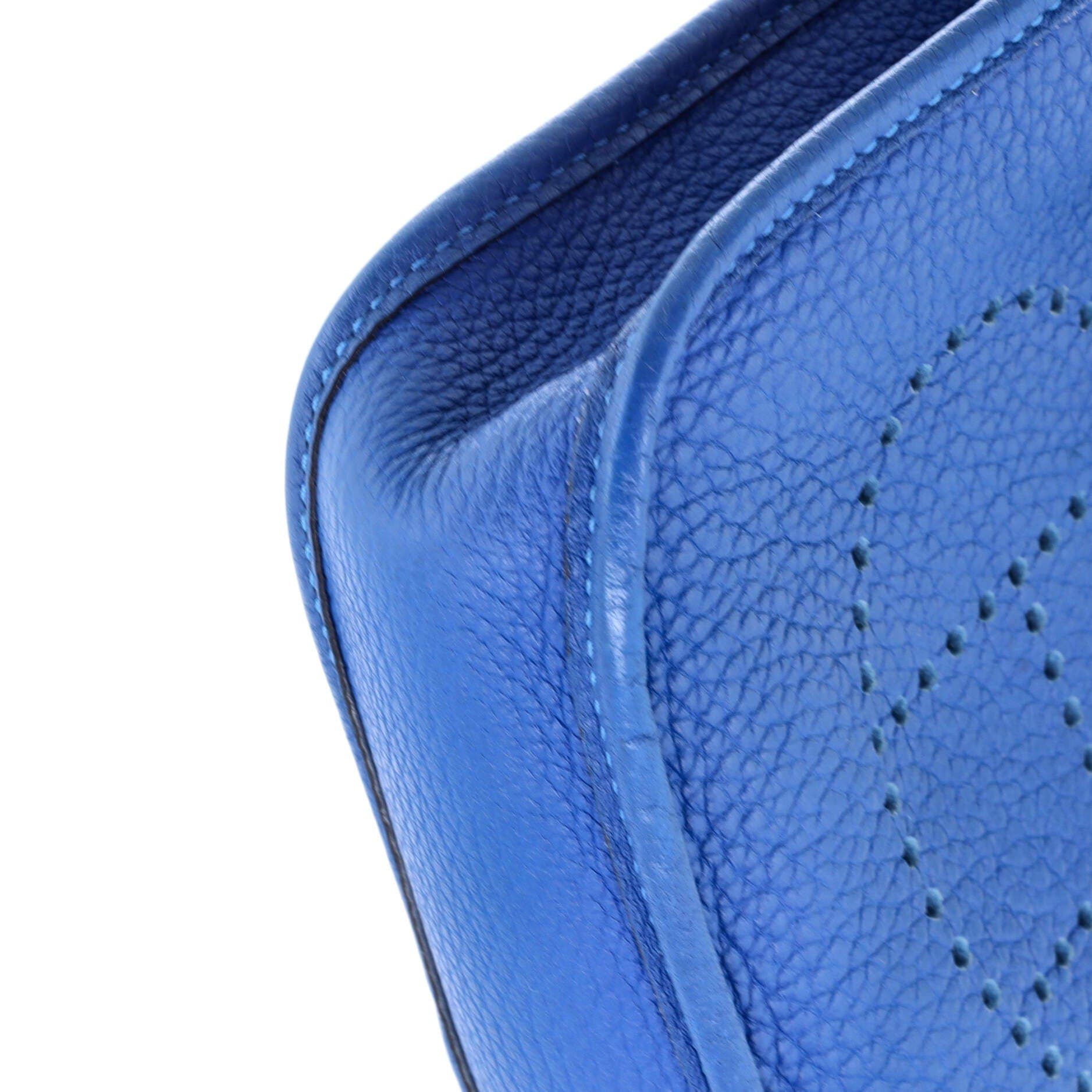 Pre-Owned Hermes Evelyne Bag Gen III Clemence TPM, Alternate, color, Mykonos