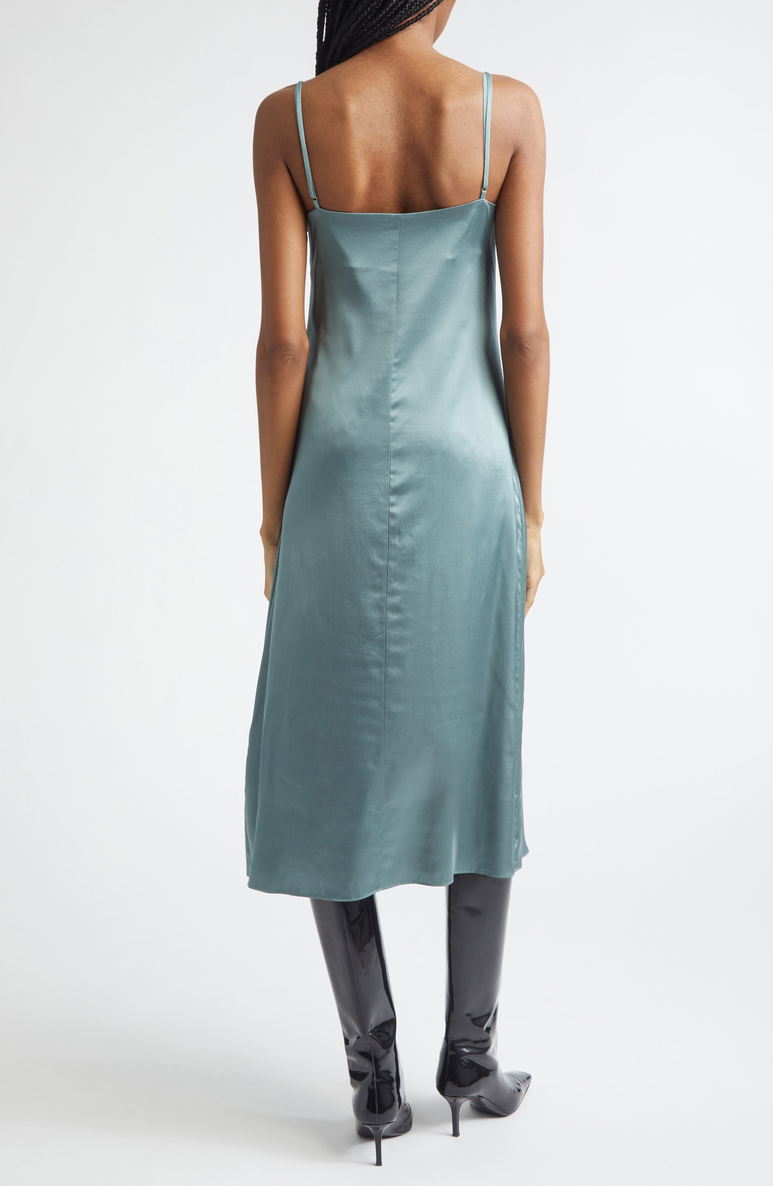 Satin Slipdress - image 4