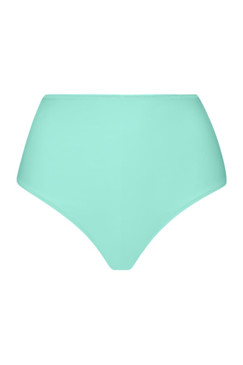 The Reversible High Waist Bottom, Alternate, color, White/Mint