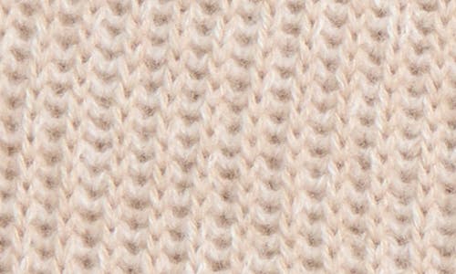 Bruno Magli Cashmere Rib Knit Cuffed Beanie In Neutral