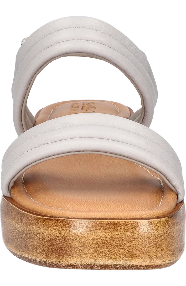 Bella Vita Ode Platform Sandal, Alternate, color, Grey Italian Leather