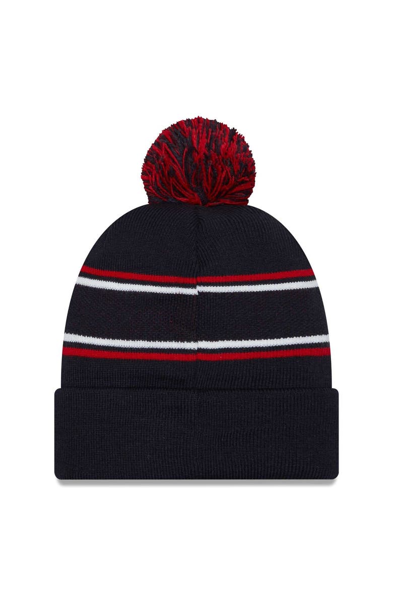 New Era Men's New Era Navy USMNT Marquee Cuffed Knit Hat with Pom, Alternate, color, Navy