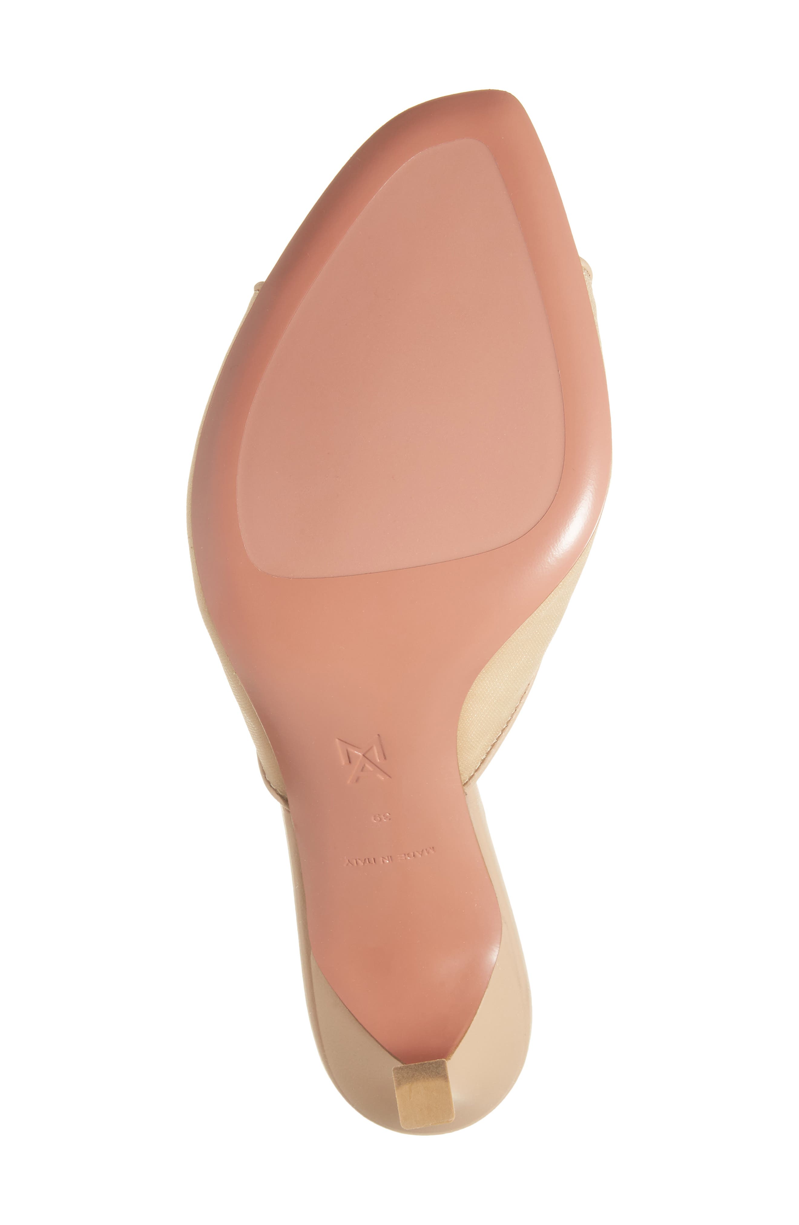 Amina Muaddi Alexa Slide Sandal, Alternate, color, 