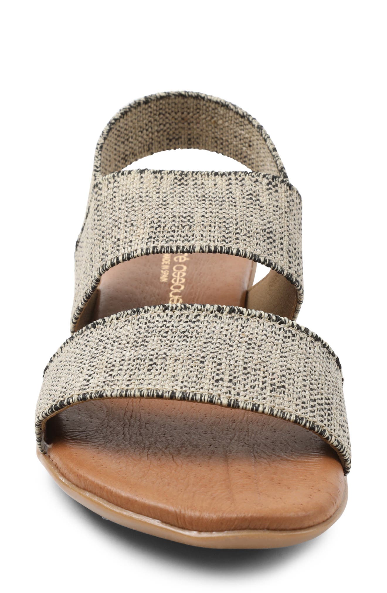 André Assous Nigella Sandal, Alternate, color, Black/ Beige