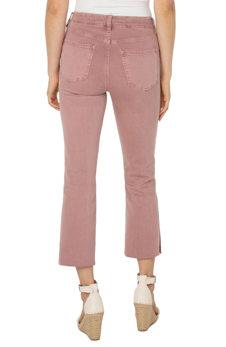 Liverpool Los Angeles Gia Glider Pull-On Split Hem Ankle Jeans, Alternate, color,