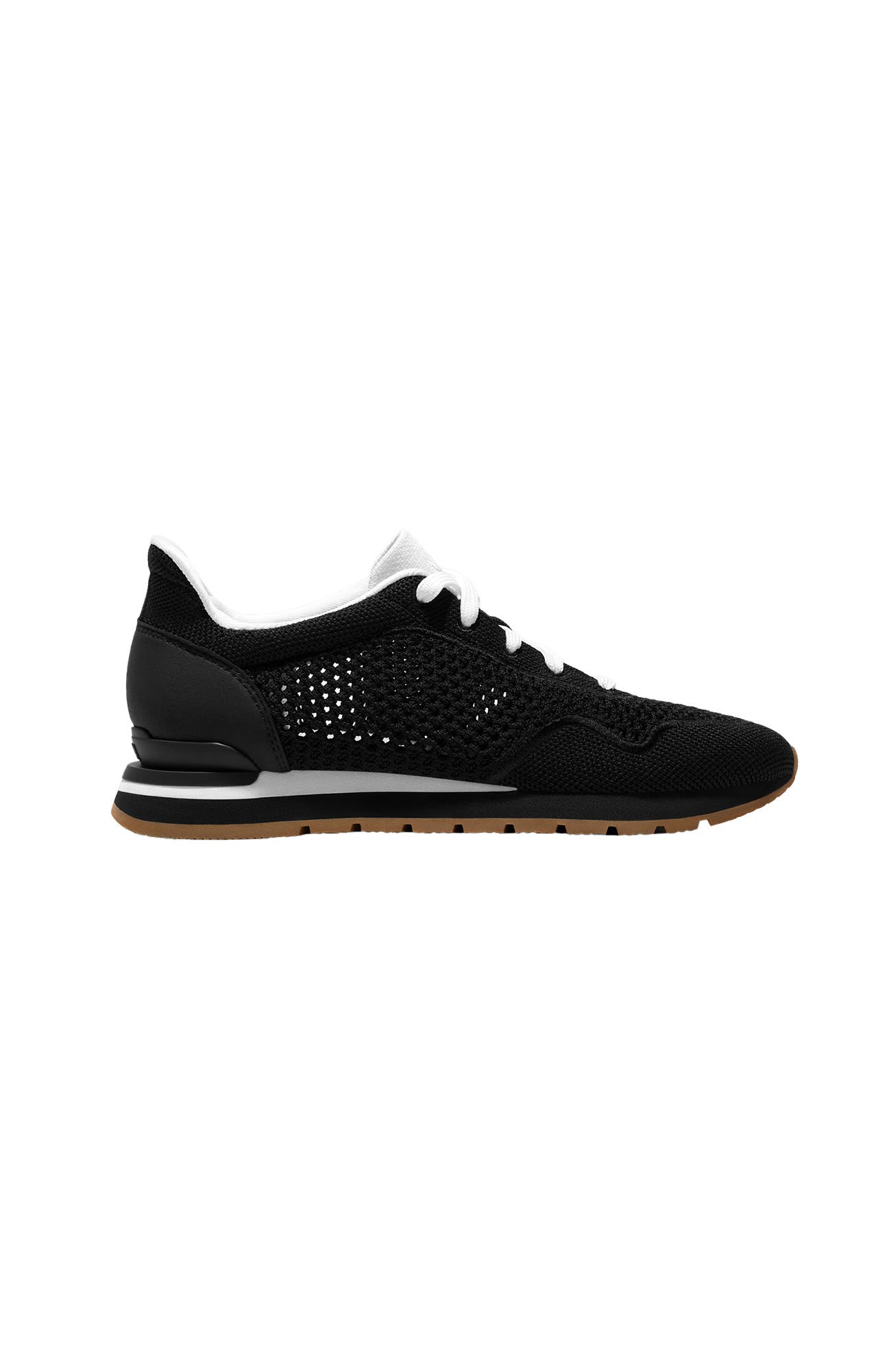 Allday Unisex Slip-On Mesh Sneakers, Alternate, color, Black White