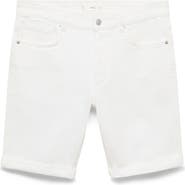 MANGO Denim Bermuda Shorts