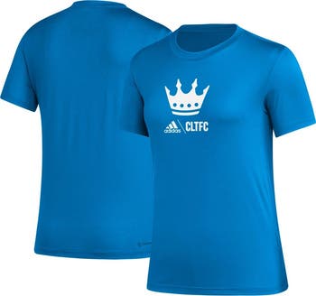売れ筋商品|||アディダス Tシャツ トップス レディース Women's Blue Charlotte FC AEROREADY Club Icon T-shirt Blue adidas Women's adidas Blue Charlotte FC AEROREADY Club Icon
