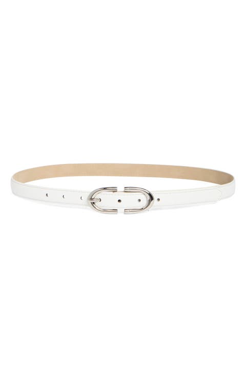 Stitch Edge Skinny Belt