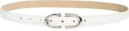 Vince Camuto Stitch Edge Skinny Belt