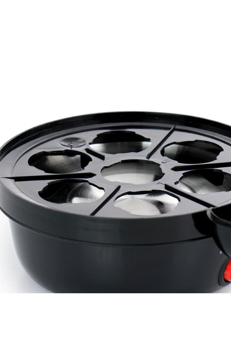 Better Chef Countertop Electric Egg Cooker, Alternate, color, Black