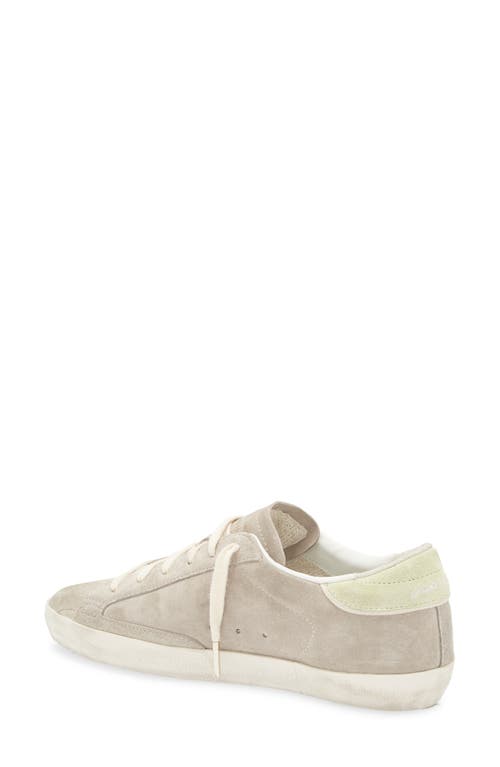 Golden Goose Super-star Low Top Sneaker In Green