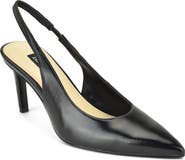 Nine West Verone Faux Leather Slingback Pump