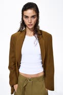 H&M Linen-blend blazer