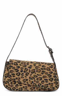 East/West Leopard Print Shoulder Bag