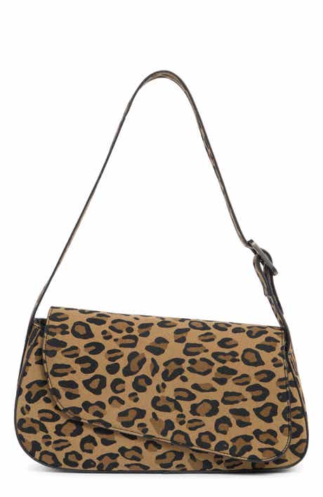 East/West Leopard Print Shoulder Bag