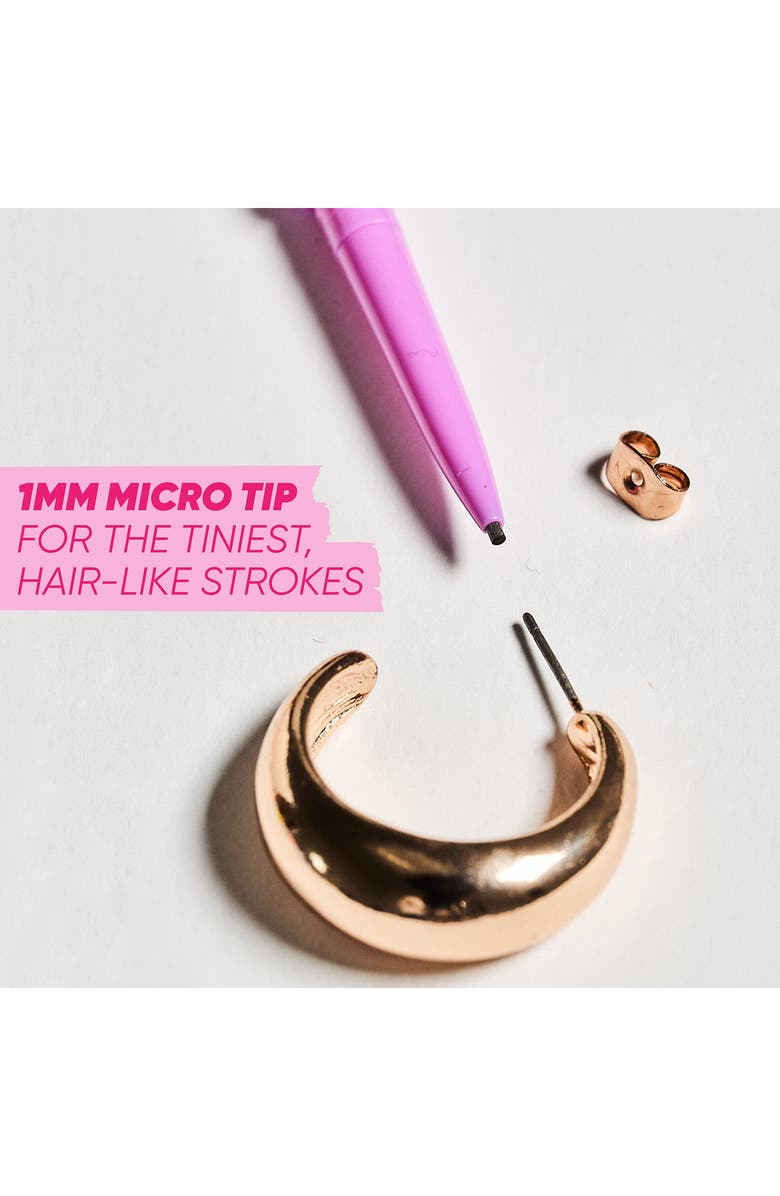 Kosas Brow Pop Nano Ultra-Fine Detailing + Feathering Pencil, Alternate, color, Black