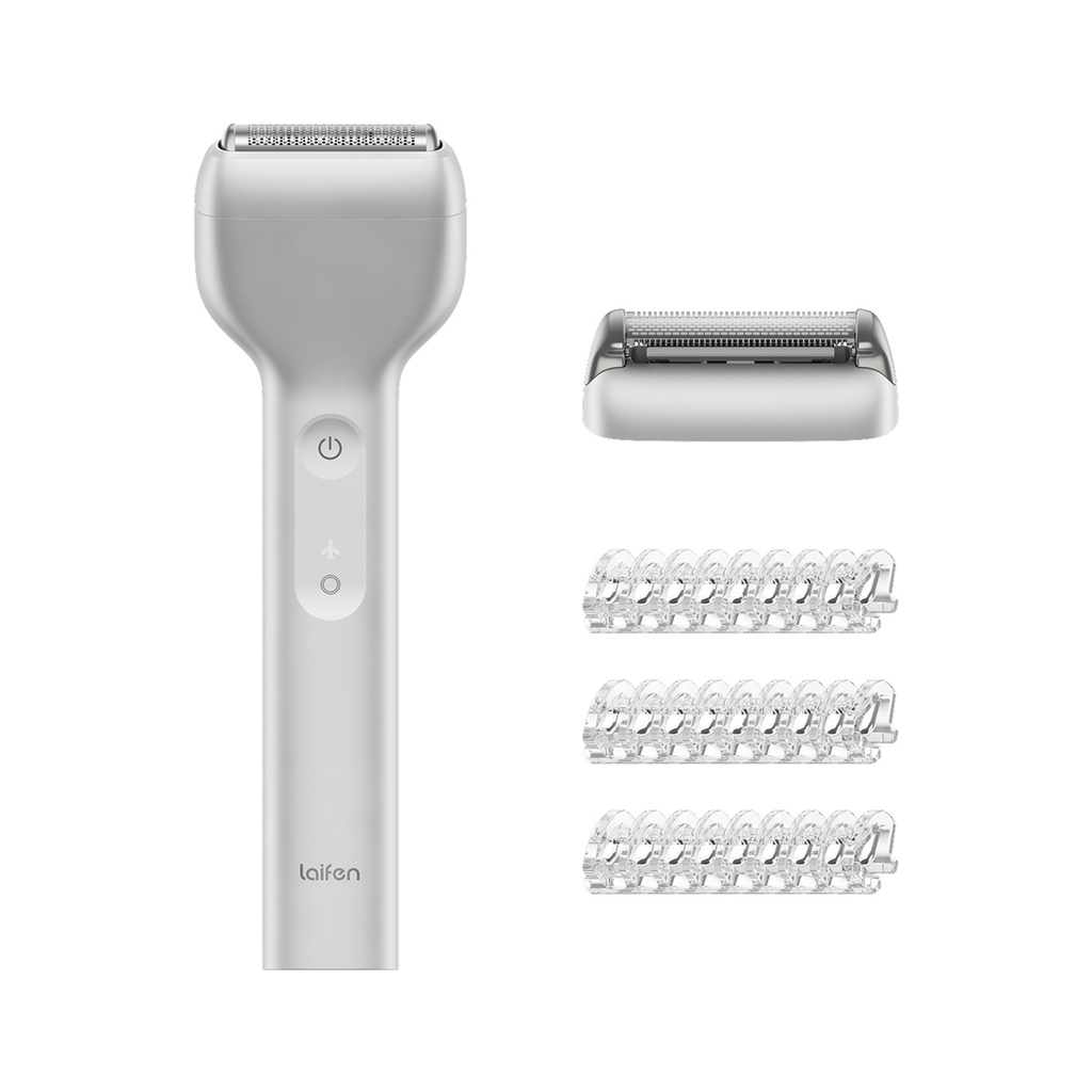 Laifen T1 Pro 1-blade Electric Shaver W/ 3 Guards Silver